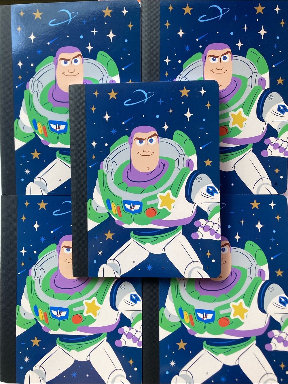 5 Cosmic Cowboys Disney Pixar Composition Notebook 100 Wide Ruled Sheets Lot